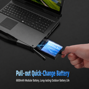 Ordinateur portable robuste à triple écran Intel Core i9-13900HK RTX 3070 16 Go 512 Go SSD IP65, nouvelle station de travail mobile industrielle - Product Image 3