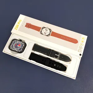Смарт-часы Z88pro с логотипом на заказ, фитнес-пульсометром, IP68, водонепроницаемые 2024, носимые, OEM ODM Z88 Pro, умные часы