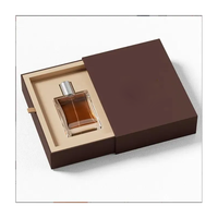 Bouteilles de parfum de conception populaire avec l'emballage de boîte Boîte d'emballage de tiroir de taille personnalisée Boîte d'emballage de parfum