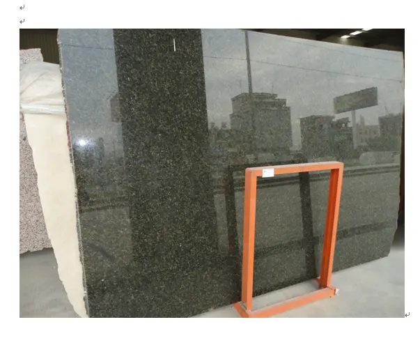 China Wholesale Tile Shower Floor Gark Green Granite and Ubatuba Stone