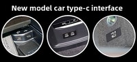 Convertidor OTG de Tipo-C a USB 3.0 de Aleación de Aluminio para Laptop, Uso en Auto, Transferencia de Datos para Android Auto y Smartphones, Accesorios de Computadora