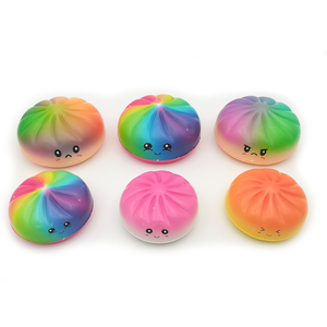 Jouet anti-stress populaire 2026 en forme de dumpling à presser, jouet sensoriel souple à remontée lente en mousse PU, balle anti-stress, jouets promotionnels - Product Image 6