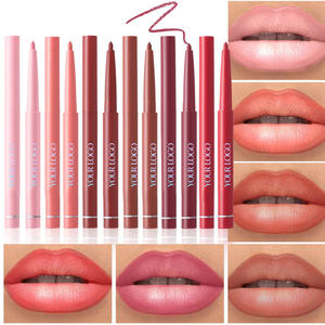 Delineador de Labios Mate Nude, Tamaño de Viaje, Venta Caliente Transfronteriza, Lápiz Labial Giratorio Impermeable de Larga Duración, Juego de Lápices Labiales LM25151 - Product Image 3