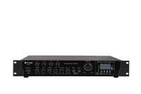 Amplificateur de système PA Hitop 100W - Boîtier métallique pour sortie 70V/100V Noir