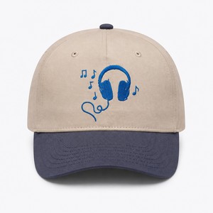 Wholesale T&L Custom Logo Printed Structured 6-Panel Adjustable Baseball Cap Cotton Twill <b>Dad</b> <b>Hat</b> - Product Image 2