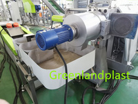 Granulateur en plastique PP PE avec anneau d'eau Machine de fabrication de granulés en plastique recyclé Machine à granulés en plastique