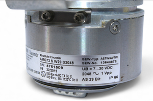 Encoder Absoluto Baumers AMG77S W32 S2048 de Aluminio para Equipos Industriales - Product Image 2