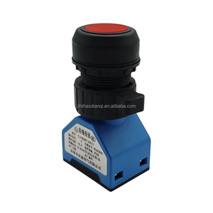 LA38-11D-R chiếu sáng mùa xuân trở lại tạm thời chốt tuôn ra phẳng chốt 1No 1Nc dừng khẩn cấp 22 mét Led <span class=keywords><strong>push</strong></span> <span class=keywords><strong>button</strong></span> Thiết bị chuyển mạch - Product Image 2