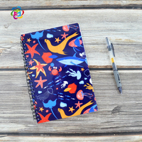 Carnet de notes A5 blanc à Sublimation, mm, avec couverture en plastique, 60 Pages à l'intérieur