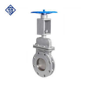 Oem 4 inch 6 inch 8 inch 10 inch lớp 150 <span class=keywords><strong>API</strong></span> pn40 cf3m thép đúc dao Van cổng cho bột Bùn - Product Image 4