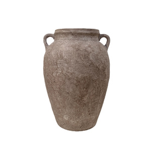 <span class=keywords><strong>Vase</strong></span> en céramique chinoise moderne style Wabi-sabi pour arrangements floraux texturés, décoration de hall d'hôtel et de showroom, fleurs à base d'eau - Product Image 5