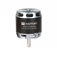 Moteur à axe long T-MOTOR AT4125 pour aile fixe, KV250 KV540, poussée 7kg, 2200W, 12S 6S, pour UAV VTOL 5-10kg, avion 3D