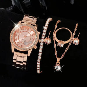 2025 nouvelle <span class=keywords><strong>montre</strong></span> à Quartz de pointeur de 36mm pour femmes de luxe avec bracelet en acier boîtier incrusté de diamants en or Rose pour femme sans boîte - Product Image 1