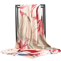 Vente en gros de foulards indiens Foulard hindou en velours argenté Jacquard en soie