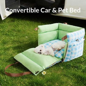 Coussin de siège auto imperméable deux-en-un pour animaux de compagnie, modèle A25409, pour chiens et chats, sécurité extérieure montée sur véhicule, toutes saisons - Product Image 4