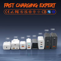Chargeur mural Sleek Premium QC 18W avec adaptateur à fossettes inspiré de la lune Fonction QC3.0 Sortie 5V/3A Protection OVP du téléphone portable