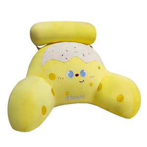 Tùy chỉnh-hình cô gái phim hoạt hình sang trọng đọc gối trở lại hỗ trợ ký túc xá đệm thai sản trước khi đi ngủ trang trí Thú nhồi bông đồ chơi - Product Image 2