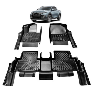Alfombrilla de Coche de Material TPE Ecológico e Inodoro de la Marca KQD para Hyundai Stantafe - Product Image 1