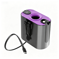 Nouveau Ventilateur Personnel Rechargeable 2026 à Clipser Cou et Taille, Moteur Sans Balais, Silencieux, en Plastique, Autonomie 8H, Idéal Sports et Activités Extérieures