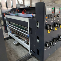 Machine d'impression flexographique rotative 150 PCS/min avec découpeuse pour la fabrication de boîtes en carton et l'impression de feuilles de carton ondulé