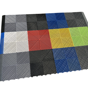 Material de Polipropileno de Color Azul para Baldosas de Piso de Garaje, Plástico Encastrable para Taller Mecánico - Product Image 5