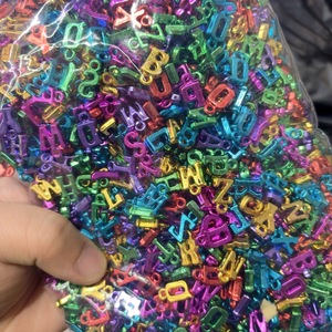 <strong>Large</strong> Hole Ice Cream Color String <strong>Beads</strong> Letters <strong>Bracelet</strong> Children's DIY Handmade Acrylic Jewelry Accessories Hair Rope <strong>Beads</strong> - Product Image 5