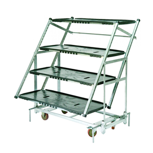 Nhiệm Vụ Nặng Nề Đan Mạch Xe Đẩy Với Đa Kệ Hoa Giỏ Hàng Giá Cuộn <span class=keywords><strong>Container</strong></span> Trang Trại Xe Đẩy Giỏ Hàng Với Bánh Xe - Product Image 1