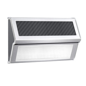 Solar <b>Step</b> <b>Light</b> Outdoor Waterproof Led Wall Mount Solar Powered Garden Lighting - Product Image 1