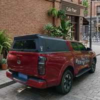 Capot rigide en acier étanche pour pick-up, coque de camping-car en alliage d'aluminium antirouille avec spoiler pour Ram Ford F150 Toyota Hilux Tacoma