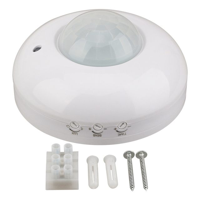 110V 230V PIR Infrared Motion Sensor Smart Wireless Detector Lights Surface Mounted Indoor Use