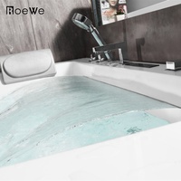 Moderne 2 face jupe coin douche arabie salle de bains jakuzi spa bain à remous adulte bain à remous acrylique baignoire d'hydromassage