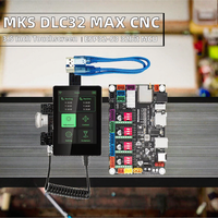 Carte de développement Makerbase MKS DLC32 MAX V1.0 GRBL ESP32-S3, bouclier CNC 4 axes, graveur laser, écran tactile 3,5 pouces