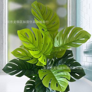 Plante artificielle Ruyin, palmier et monstera, 30cm-100cm, plante en pot pour la décoration de la maison et des hôtels - Product Image 4