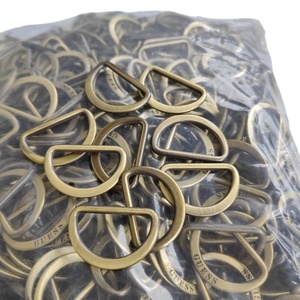 Échantillon de stock gratuit conception personnalisée de boucle en métal anneau en D anneau en D boucle ronde en forme de D - Product Image 4