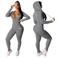 Custom logo blank Women der jogginghose und hoodies set jacke 2 stück hosen set Plus größe langen ärmeln outfits track anzug plain
