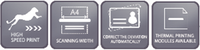 Module de scanner de codes-barres pour documents de format A4 SNBC, kiosque pour relevé bancaire