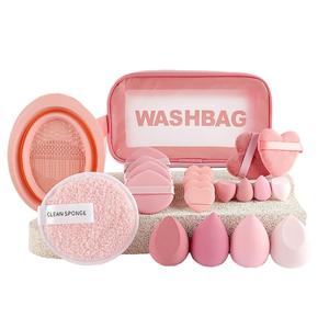Nuevo Set de Brochas de Maquillaje para Mujer, Set de Regalo de 46 Piezas, Brochas de Maquillaje Rosas con Bolsa y Esponja - Product Image 4