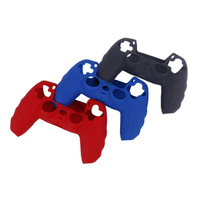 Nouvel arrivage Housse de protection en silicone de qualité supérieure pour manette de jeu PS5 Soft Touch Anti-Slip Durable Stylisé Étui de protection en silicone