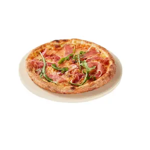 Pizza taşı ücretsiz ahşap Pizza kabuğu yuvarlak şekli