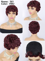 Guangzhou Mona Hair # Perruques en cheveux humains de qualité supérieure 99j Sewing Machine Wig