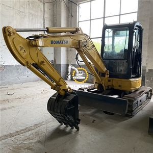 Excavadora Usada Komatsu PC30MR de 3 Toneladas, Mini Excavadora con Cabina y Aire Acondicionado para Construcción, Excavadora de Giro Cero PC35 PC40 PC50 PC56 - Product Image 3