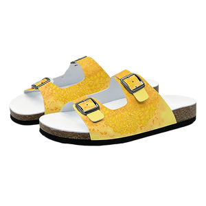 POD Custom Indoor Outdoor Slippers Open‑toe slide sandals - Product Image 3