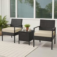 Coussins de siège de jardin matelassés commerciaux toile imperméable graphène USB batterie coussins de chaise d'extérieur rechargeables