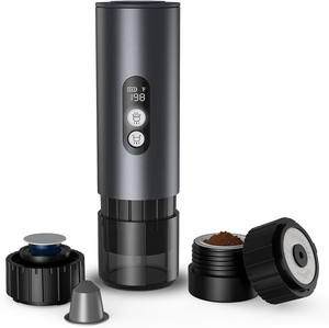Cafetera Portátil Inalámbrica para Coche, Recargable, con Carga USB de 2A y 150W, Extracción en Frío y Caliente, para Cápsulas de Espresso, Venta al Por Mayor - Product Image 1