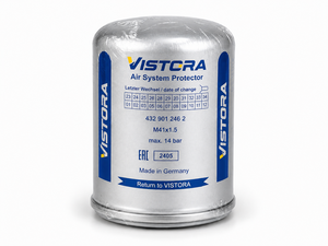 Nouveau filtre sécheur d'air automobile VISTORA haute performance et haute qualité (pièce métallique) 4329012472 4329012462 1821580 AD0004 pour camion - Product Image 4