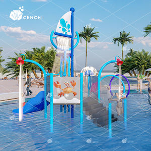Cenchi Aqua Pool Splash Pad Slide 200 m² Aire de jeux aquatiques <span class=keywords><strong>Espagne</strong></span> Arroseur Caractéristiques Mini <span class=keywords><strong>parc</strong></span> <span class=keywords><strong>aquatique</strong></span> - Product Image 2