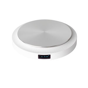 <span class=keywords><strong>Reproductor</strong></span> <span class=keywords><strong>de</strong></span> CD Redondo TRETTITRE con Cubierta Magnética Giratoria, Sonido Hi-Fi BT, Pantalla OLED, Salida <span class=keywords><strong>de</strong></span> 3.5mm, Recargable y Portátil - Product Image 4