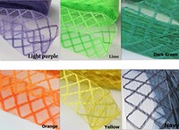 2/4, 5/8/12/16cm diamant Crinoline Crinoline voile doux maille Organza tissu tresse pour la fabrication de couvre-chef et robe