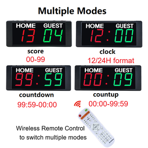 ป้ายคะแนนดิจิตอลแบบพกพา GANXIN สำหรับ<span class=keywords><strong>เกมส์</strong></span>ในร่ม เช่น <span class=keywords><strong>เกมส์</strong></span>คอร์นโฮล <span class=keywords><strong>พ</strong></span>ร้อมปุ่มควบคุม 2 ปุ่ม - Product Image 3