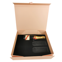 Boîte pliante en carton pour chaussures, chaussettes et fourrures, design original, personnalisable, grand format, avec ruban